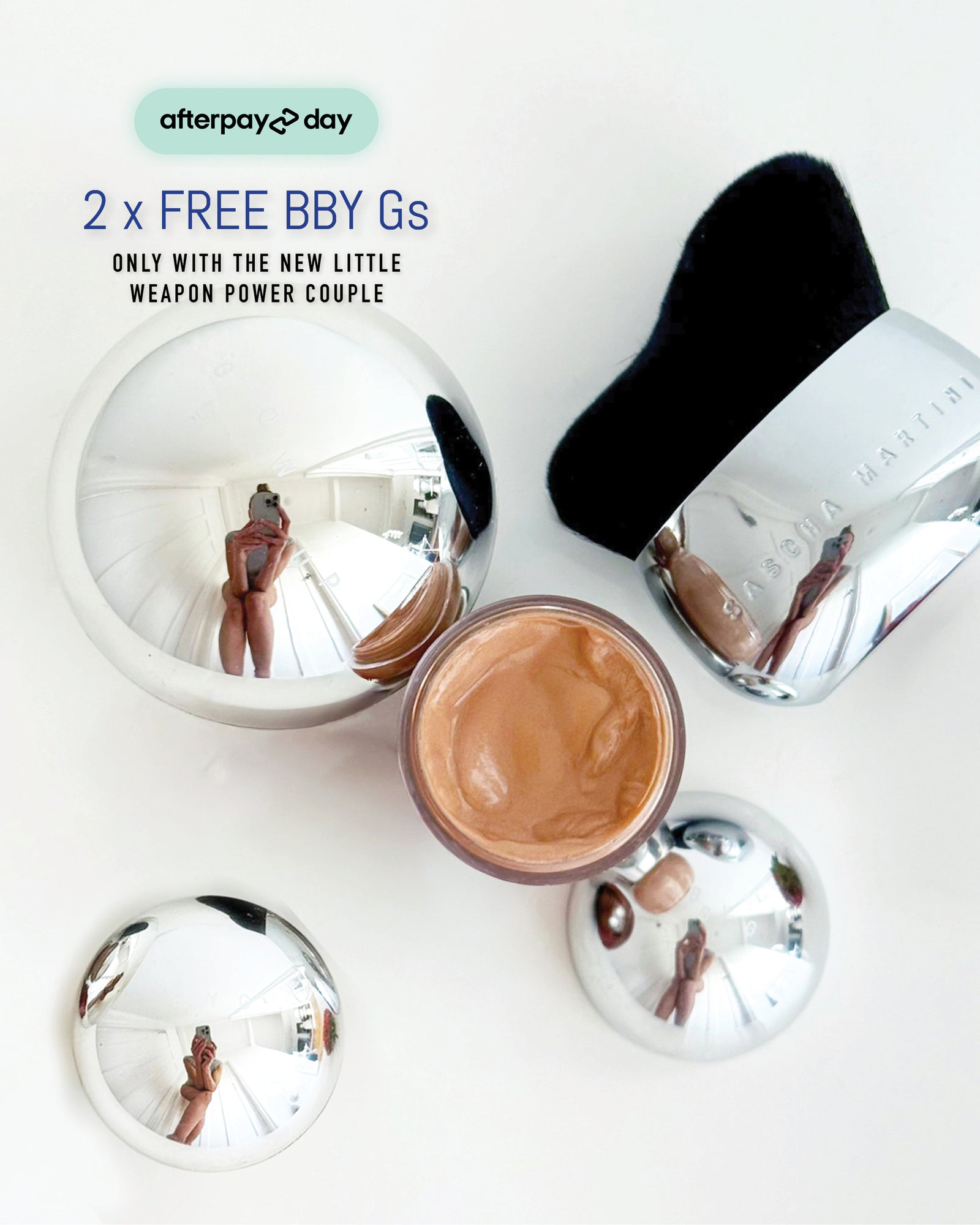 POWER COUPLE - LITTLE WEAPON SOLID METAL + 2 BBY Gs