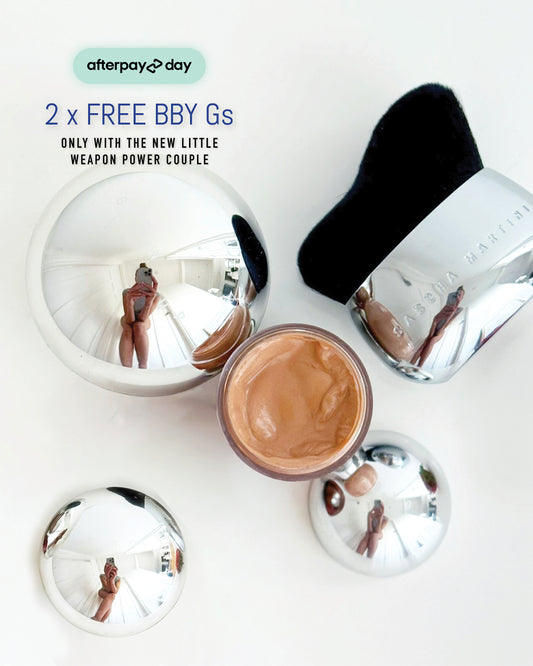 POWER COUPLE - LITTLE WEAPON SOLID METAL + 2 BBY Gs